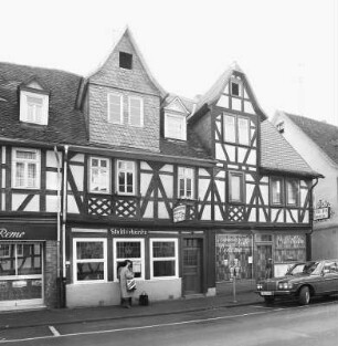 Fachwerkwohnhaus; Büdingen, Vorstadt 18
