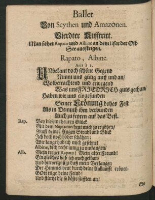 Vierdter Aufftritt