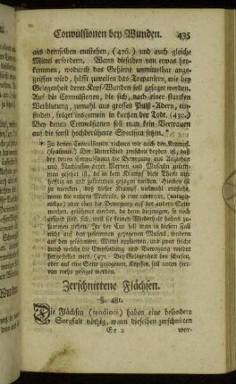 Zerschnittene Flächsen.