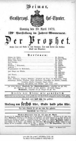 Der Prophet