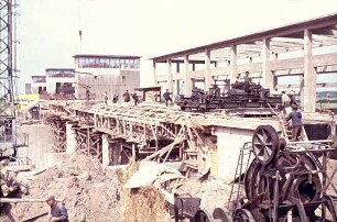 Wehrbaustelle Staustufe Drakenburg/Weser