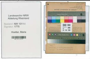 Entnazifizierung Maria Hoelter , geb. 23.12.1886 ()