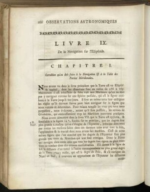 Livre IX. De la Navigation sur l´Ellipsoïde.