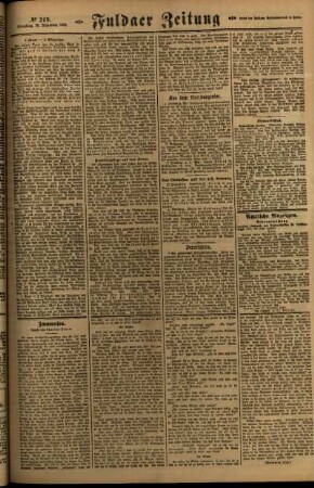 Zweite Ausgabe vom Dienstag, den 16. Dezember 1919.