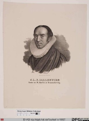 Bildnis Carl Ludwig Ferdinand Sallentien