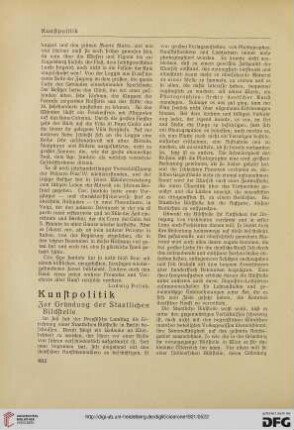 13.1921: Zur Gründung der Staatlichen Bildstelle