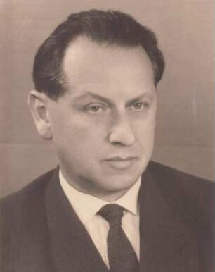 Porträt Hugo Huppert : Porträt Hugo Huppert (1902-1982; österreichischer Schriftsteller). Fotografie 1959. Dresden: Deutsche Fotothek