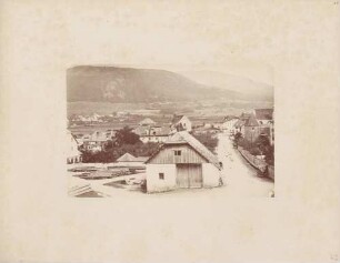 Partie in der Stadt Bruneck in Südtirol