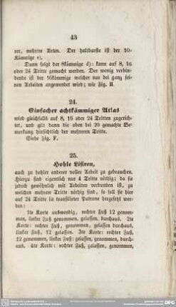 25. Hohle Lisiren