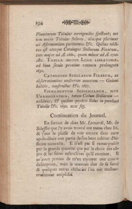 Continuation du Journal.