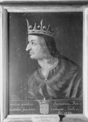 Bildnis Karl V. von Frankreich