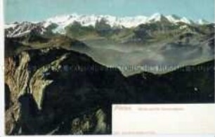 Ansicht der Berner Alpen