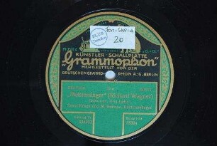 "Meistersinger" : Grüss Gott, mein Junker! / (Richard Wagner)