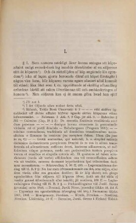 Bidrag till läran om leveransaftalet enligt finsk rätt : Inaug. Diss. Bilaga. Handlingar angående förarbetena till handelsbalken i 1734 års lag