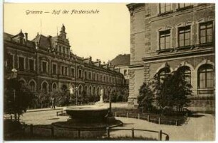 Grimma. Innenhof der Fürstenschule