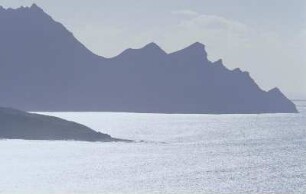 Spanien. Gran Canaria. Puerto de las Nieves. Berge