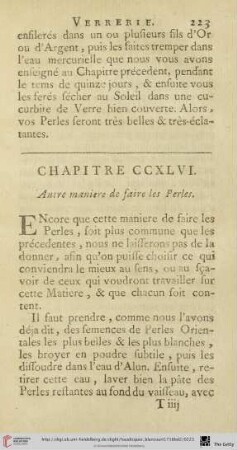 Chapitre CCXLVI