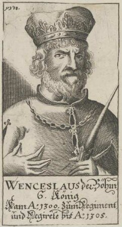 Bildnis von Wenceslaus von Böhmen