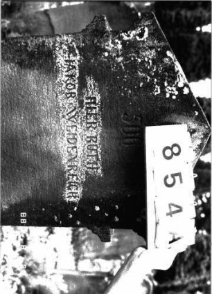Grabstein 854 (Index: 100099345) Maße HxBxT: 142x56x17 cm Symbolik: Herz: Grabstein 854A