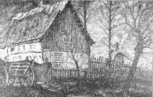 Jessen (Elster)-Seyda-Schadewalde. Bockmühle bei Seyda, aus: Kalender des Kreis Schweinitz, 1922