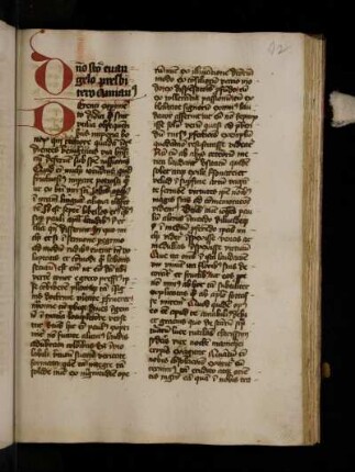 Prologus. Epistula Aniani Celedensis. O[sic]omino sancto evangelio presbitero Anianus