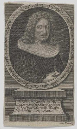 Bildnis des Johann Marcus Goebel