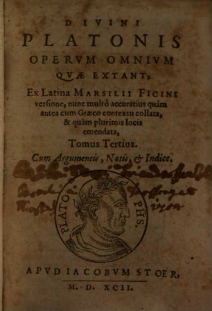 Opera, 3. (1592)