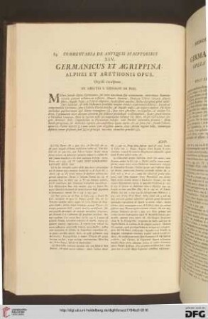 XIV. Germanicus et Agrippina / XIV. Germanico ed Agrippina