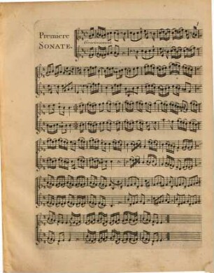 Sonates a deux flûtes traversières sans basse : oeuvre sixiéme
