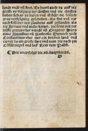 Hie noch folgen die .vii. hauptkirchen.