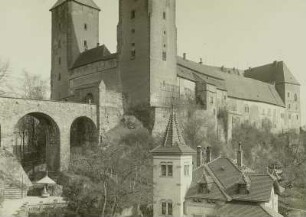 Rochlitz, Schloss Rochlitz, Zugangsbrücke