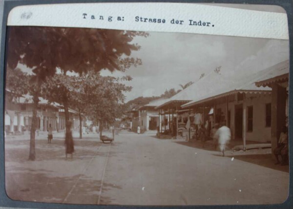 Tanga: Strasse der Inder