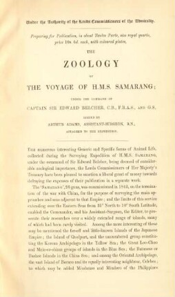 Under the authority of the Lords Commissioners of the Admiralty ...