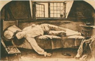 Postkarte "Death of Chatterton"