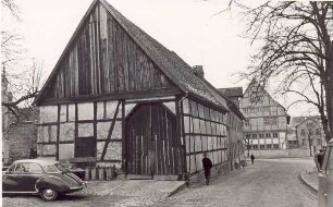 Ehemalige Scheune der Mittelmühle. Detmold. Ameide. Papierabzug
