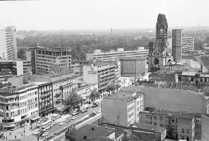 Berlin: Vom Dach des Allianzhauses auf Gedächtniskirche