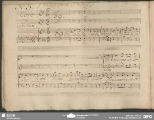 No. 3 Cavatina con Coro: "Oppresso il sen dal duolo"