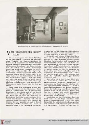12: Vom elsässischen Kunsthaus