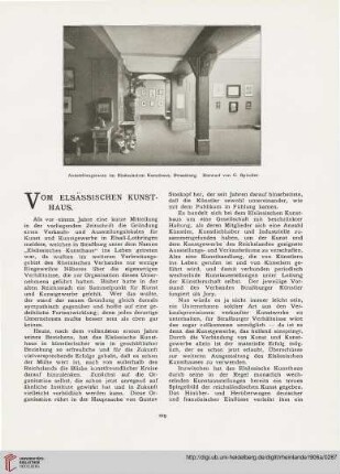 12: Vom elsässischen Kunsthaus