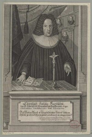 Bildnis des Christoph Ludwig Hartmann