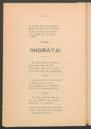 ¡Ingrata!
