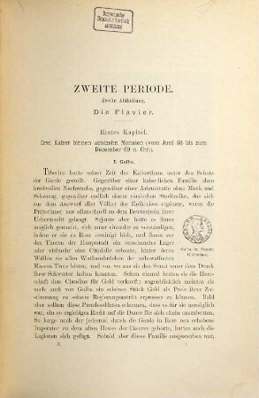 Geschichte des Römischen Kaiserreichs von der Schlacht bei Actium und der Eroberung Aegyptens bis zu dem Einbruche der Barbaren von Victor Duruy : Aus dem Französischen übersetzt von Gustav Hertzberg. Mit 2000 Illustrationen in Holzschnitt und einer Anzahl Tafeln in Farbendruck, 2