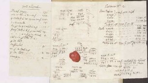 Bilanz von Karoline Luises Hand.