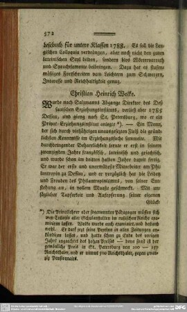 Christian Heinrich Wolke