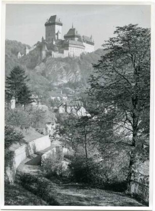 Burg Karlstein bei Prag, Böhmen und Mähren