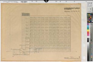 Arnsberg, Bezirksregierung, Hauptgebäude, Seibertzstr. 1., Westansicht, Schnitt c