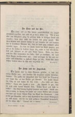 [Prosaische Lesestücke]