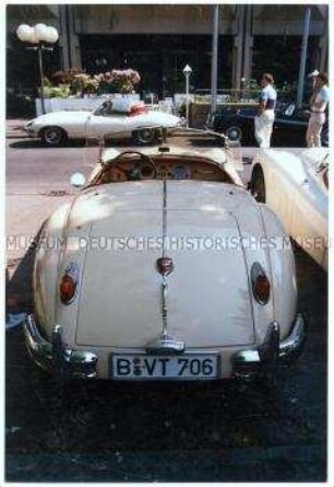 Jaguar Cabrio, Rückansicht