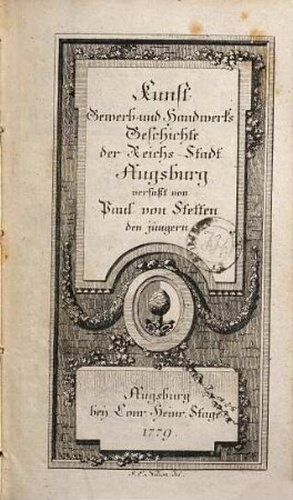 Kunst-, Gewerb- und Handwerks-Geschichte der Reichs-Stadt Augsburg, [1]