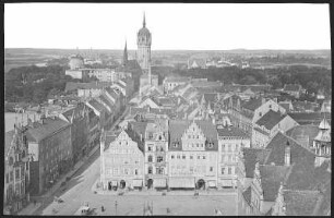 Wittenberg. Blick von der Stadtkirche